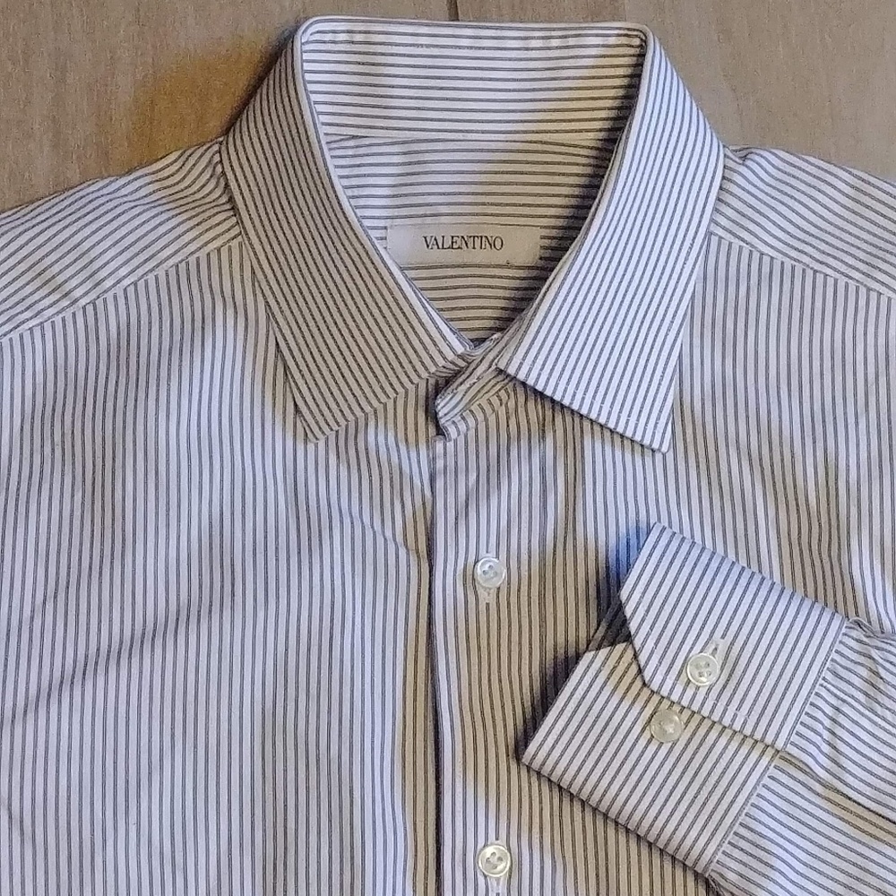 Valentino Recent Dress Shirt 15.5 x 34/35